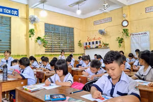 Sở GD&ĐT tỉnh An Giang ban hành quy định về dạy thêm, học thêm. Ảnh minh họa: Trọng Nhân.