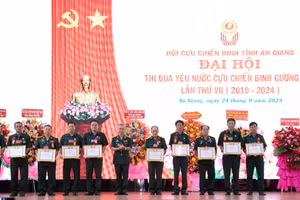 An Giang Đại hội thi đua yêu nước Cựu chiến binh gương mẫu lần thứ VII (2019-2024).