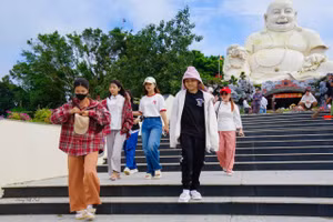 Dịp nghỉ lễ Quốc khánh 2/9, An Giang ước đón hơn 210 nghìn lượt khách. (Ảnh: Việt Anh).