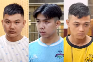 Công an An Giang khởi tố, tạm giam 2 nam thanh niên về tội "Giết người". (Ảnh: Tiến Tầm)