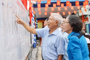 An Giang có gần 3,3 triệu cử tri tham gia bầu cử tại 2.712 khu vực bỏ phiếu, đạt trên 99,5%.