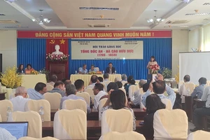 Quang cảnh hội thảo.