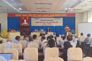 Quang cảnh hội thảo.