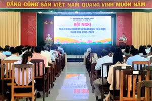 Hội nghị Triển khai nhiệm vụ năm học 2025 - 2026 cấp Tiểu học.