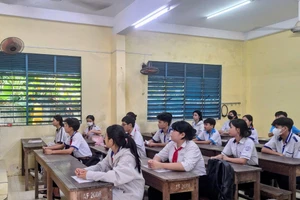 Sở GD&ĐT An Giang sẽ ra đề kiểm tra cuối học kỳ cấp THCS, THPT. Ảnh minh họa: Trọng Nhân.