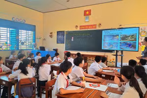 Giáo viên dạy thực nghiệm nội dung Giáo dục địa phương.