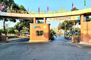 Năm 2025, Trường Đại học An Giang tuyển sinh 40 ngành đào tạo chính quy với 2.876 chỉ tiêu. Ảnh: Trọng Nhân.