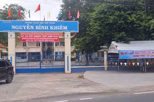 Các điểm thi trong tỉnh An Giang đã sẵn sàng cho Kỳ thi tốt nghiệp THPT năm 2025. Ảnh: Trọng Nhân.