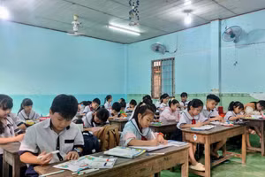 An Giang tổ chức dạy và học về tiết kiệm và bảo vệ nguồn nước đối với cấp Tiểu học.