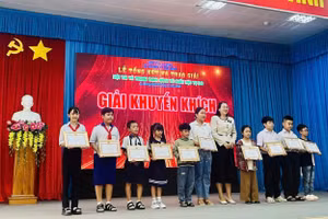 Lễ Tổng kết và trao giải Hội thi vẽ tranh theo sách năm 2025. Ảnh minh họa. 