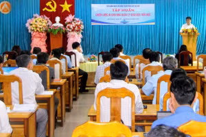 An Giang đẩy mạnh ứng dụng CNTT nâng cao chất lượng giáo dục. Ảnh: Trọng Nhân.