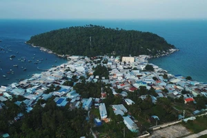 Một góc Hòn Sơn, đặc khu Kiên Hải (tỉnh An Giang).