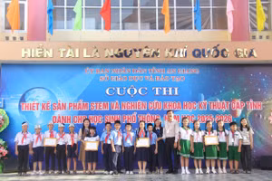 An Giang trao 203 giải Cuộc thi Nghiên cứu KHKT dành cho học sinh phổ thông