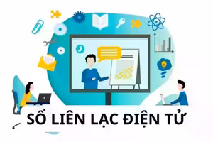 Sổ liên lạc điện tử. Ảnh minh họa.