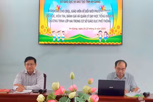 An Giang tập huấn nâng cao phương pháp dạy học Tiếng Khmer cho CBQL, GV trường Tiểu học.