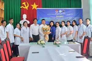 Phường Mỹ Thới, tỉnh An Giang ra mắt Câu lạc bộ "Y, bác sĩ trẻ tình nguyện vì sức khỏe cộng đồng". 