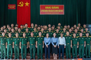 An Giang khai giảng lớp bồi dưỡng tiếng Khmer cho lực lượng vũ trang trong tỉnh.