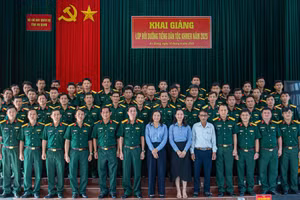 An Giang khai giảng lớp bồi dưỡng tiếng Khmer cho lực lượng vũ trang trong tỉnh.