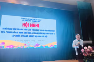 An Giang triển khai Hội thi Giáo viên làm Tổng phụ trách Đội giỏi năm học 2025 - 2026.