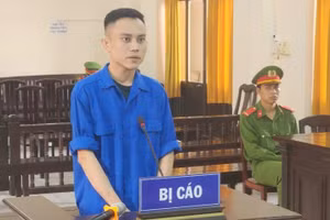 Nhân viên giao hàng nhanh "Tham ô tài sản" lĩnh án 12 năm tù. (Ảnh: Văn Vũ)