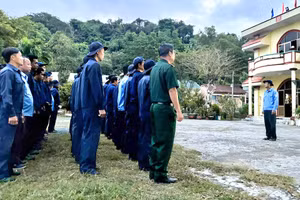 Đội K93 (Bộ CHQS tỉnh An Giang) ra quân tìm kiếm, quy tập hài cốt liệt sĩ tại phường Tịnh Biên.