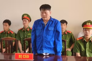 Nhiều lần đốt nhà người thân của "vợ hờ" lĩnh án 12 năm tù. (Ảnh: Văn Vũ).