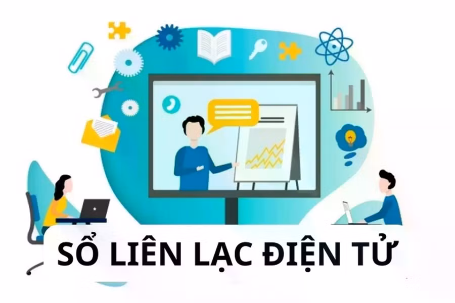 Sổ liên lạc điện tử. Ảnh minh họa.