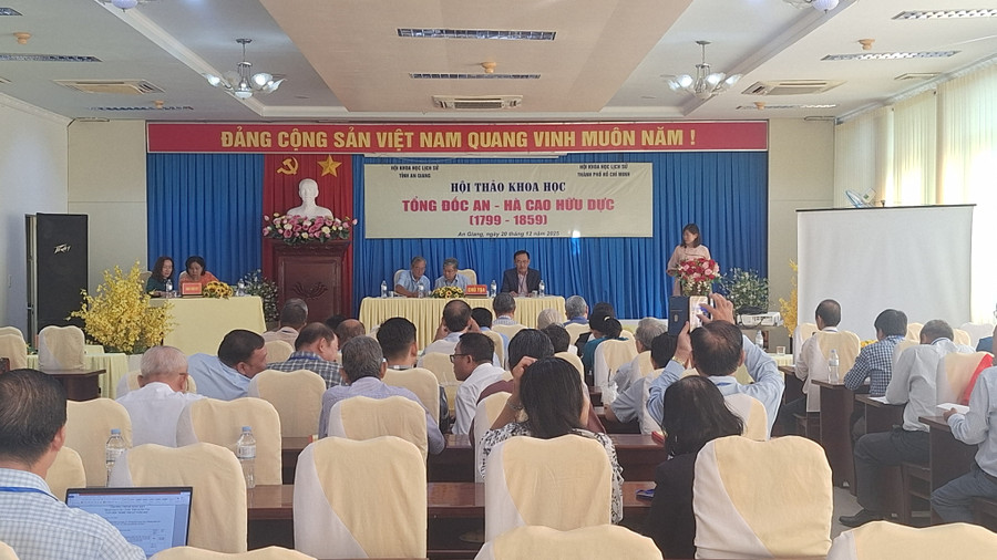 Quang cảnh hội thảo.