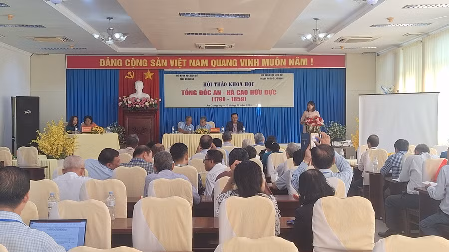 Quang cảnh hội thảo.