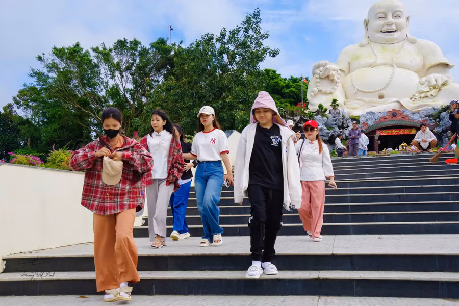 Dịp nghỉ lễ Quốc khánh 2/9, An Giang ước đón hơn 210 nghìn lượt khách. (Ảnh: Việt Anh).