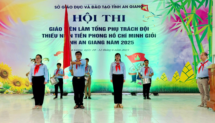 An Giang khai mạc Hội thi Giáo viên làm Tổng phụ trách Đội Thiếu niên tiền phong Hồ Chí Minh giỏi cấp tỉnh, năm học 2024 - 2025.