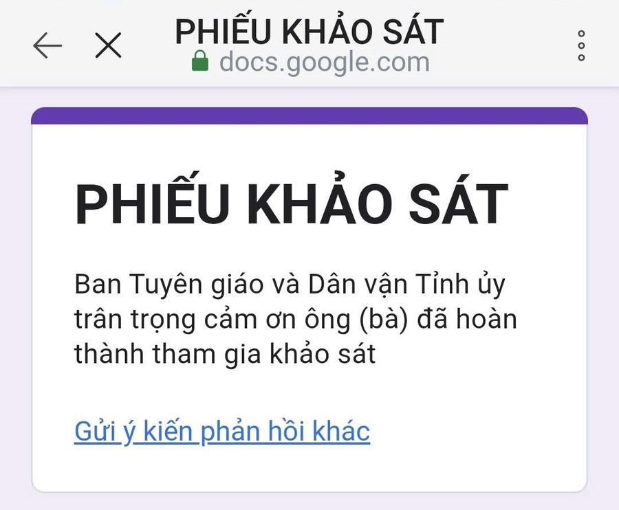 An Giang khảo sát ý kiến về đổi mới Giáo dục và Đào tạo.