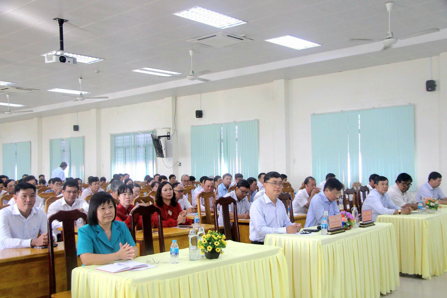 Đại biểu tham dự Hội nghị. Ảnh: Trọng Nhân. 1000044430.jpg