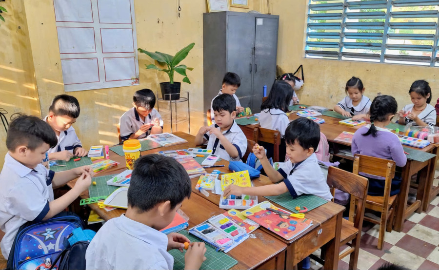 Học sinh học 2 buổi/ngày thực hiện Chương trình GDPT 2018. 1000044167.jpg