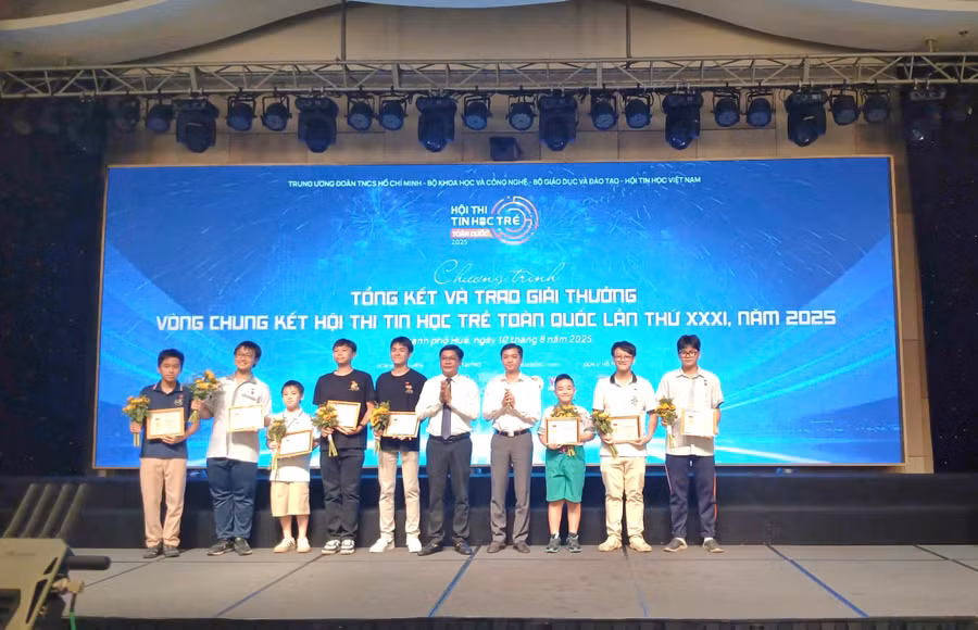 Lễ Tổng kết và trao giải Hội thi Tin học trẻ toàn quốc lần thứ 31, năm 2025.