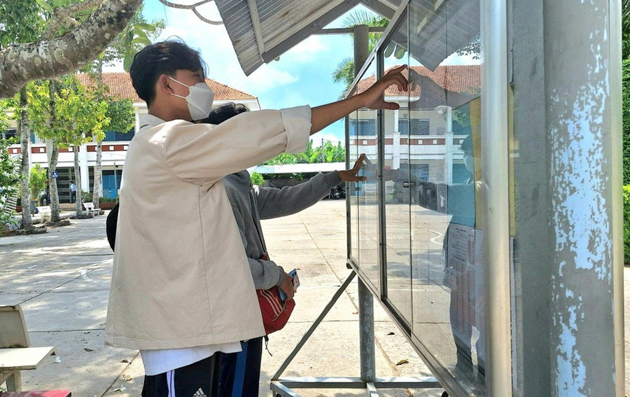 An Giang công bố điểm thi tốt nghiệp THPT. Ảnh: Trọng Nhân