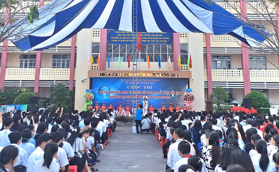 An Giang khai mạc Cuộc thi Nghiên cứu KHKT dành cho học sinh phổ thông năm học 2025 - 2026.