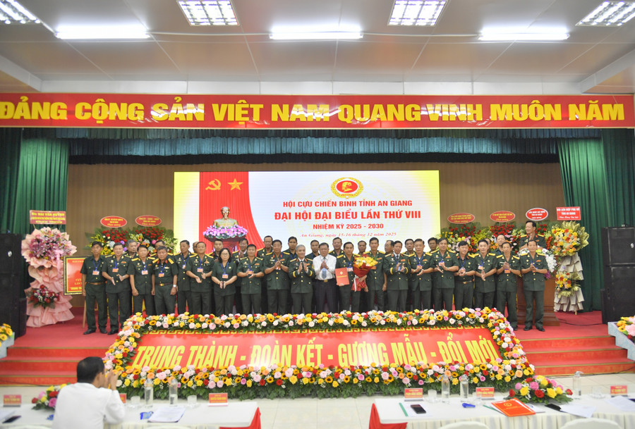 Đại hội Hội Cựu chiến binh tỉnh An Giang lần thứ VIII, nhiệm kỳ 2025 - 2030.