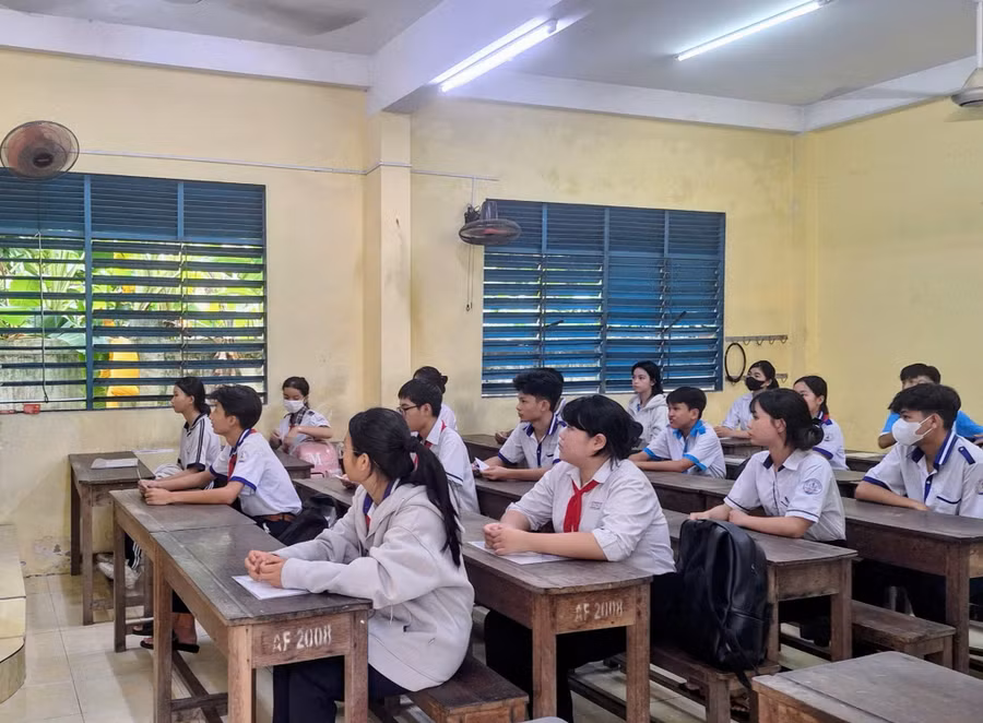 Sở GD&ĐT An Giang sẽ ra đề kiểm tra cuối học kỳ cấp THCS, THPT. Ảnh minh họa: Trọng Nhân.