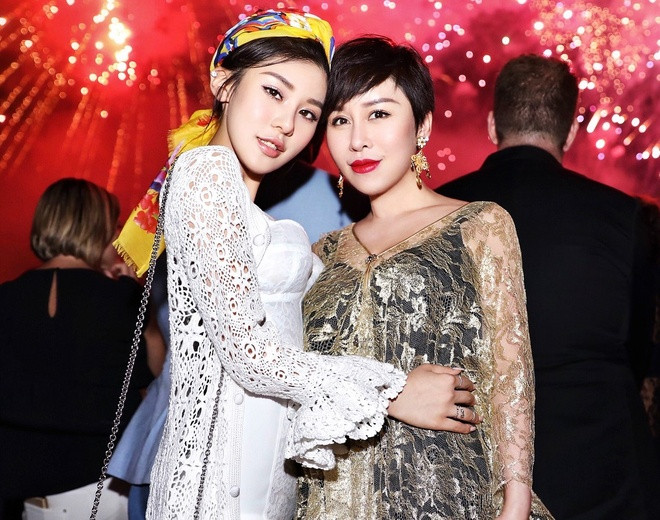Cặp mẹ con sành điệu nổi tiếng làng thời trang Hong Kong ảnh 4