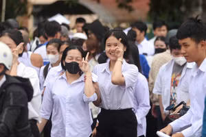 Thí sinh Gia Lai trong Kỳ thi tốt nghiệp THPT 2025.