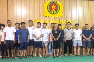 Đường dây cá độ bóng đá với tổng số tiền giao dịch ước tính hơn 100 tỷ đồng. Ảnh: Cơ quan Công an.