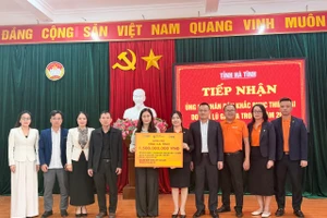 Hà Tĩnh tiếp nhận 1,5 tỷ đồng hỗ trợ khắc phục hậu quả thiên tai