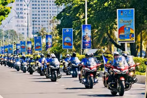 Lễ hội môtô phân khối lớn Châu Á - Thái Bình Dương dự kiến quy tụ hơn 2.000 biker đến từ 100 câu lạc bộ môtô trong và ngoài nước. Ảnh minh họa.