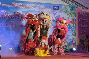 Ấm áp đêm hội Trung thu tại Công ty Gang thép Hưng Nghiệp Formosa Hà Tĩnh