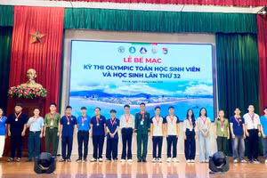 Ban Tổ chức trao tổng cộng 306 giải tại Kỳ thi Olympic Toán học sinh viên.