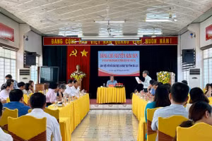 Bộ trưởng Nguyễn Kim Sơn làm việc với Sở GD&ĐT Gia Lai.