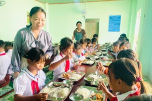 Học sinh bán trú tại Gia Lai. Ảnh minh họa.