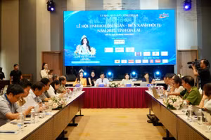UBND tỉnh Gia Lai tổ chức họp báo thông tin về Lễ hội “Tinh hoa đại ngàn – Biển xanh hội tụ” năm 2025.