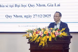 TS Cấn Văn Lực – chuyên gia kinh tế trưởng BIDV, thành viên Hội đồng Tư vấn chính sách của Thủ tướng Chính phủ chia sẻ tại chương trình.